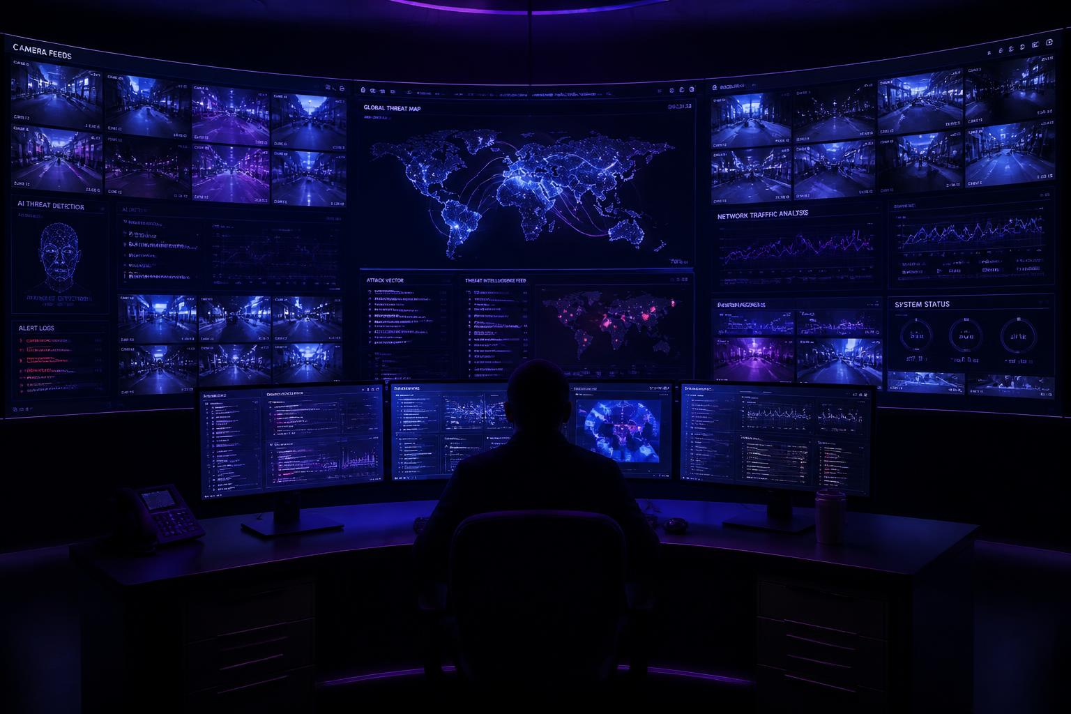 SyncraSys SOC operations dashboard